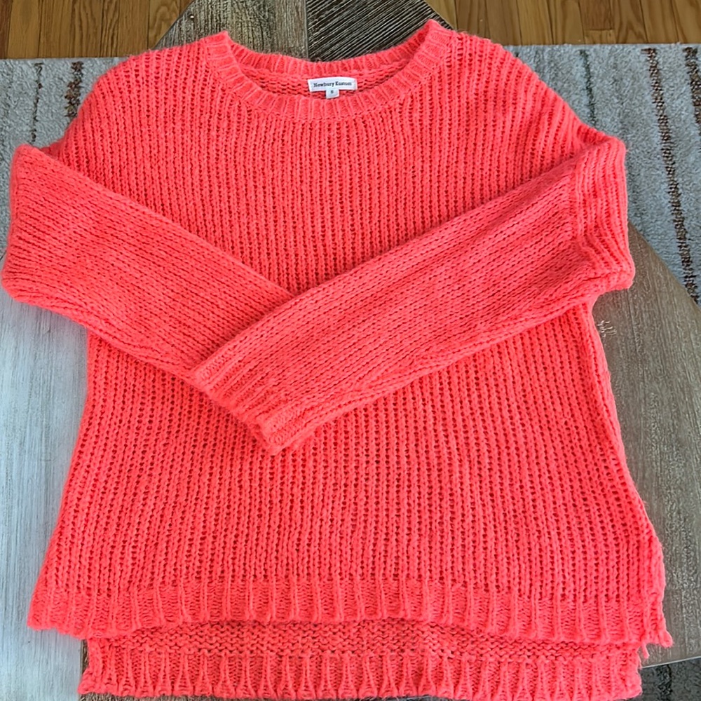 Newbury Kustom Sweater - Hot Pink Coral